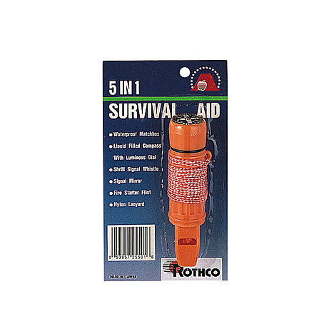 Rothco Deluxe 5-in-1 Survivor Tool, 8405