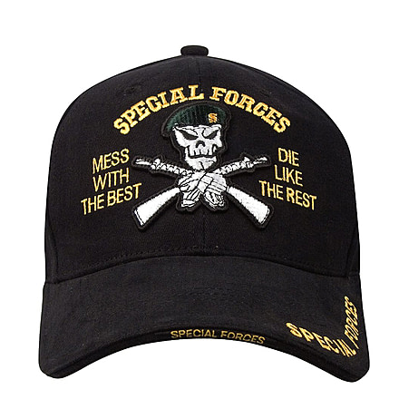 Rothco Deluxe Low Profile Special Forces Insignia Cap, 9696
