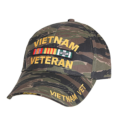 Rothco Deluxe Low Profile Vietnam Tiger Stripe Cap, 9494
