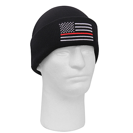 Rothco Deluxe Thin Red Line Watch Cap, 5433