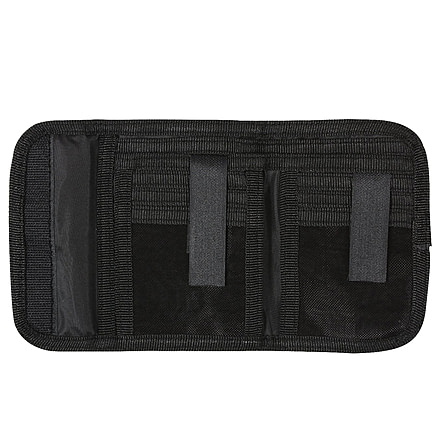 Rothco Deluxe Tri-Fold ID Wallet, Black, 11629-Black