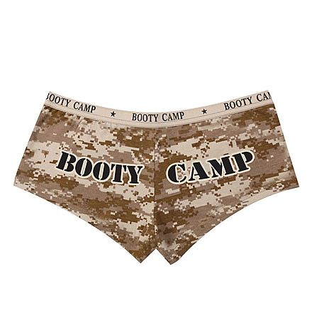 Rothco Desert Digital Camo Booty Camp Booty Shorts &amp; Tank Top, Small, 3973-Bottom-S