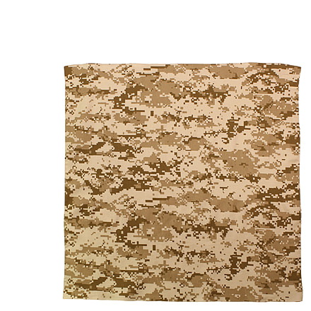 Rothco Digital Camo Bandana, Desert Digital Camo, 4001-DesertDigitalCamo