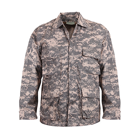 Rothco Digital Camo BDU Shirts, ACU Digital Camo, 2XL, 8696-ACUDigitalCamo-2XL
