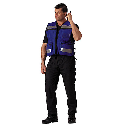 Rothco EMS Rescue Vest, Blue, 9521-Blue