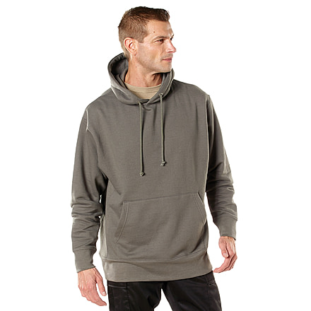 Rothco Every Day Pullover Hooded Sweatshirt, Grey, Extra Large, 42070-XL