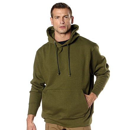 Rothco Every Day Pullover Hooded Sweatshirt, Olive Drab, Medium, 42065-M