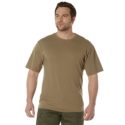 Rothco Full Comfort Fit T-Shirt, AR 670-1 Coyote Brown, Medium, 84200-AR670-1CoyoteBrown-M