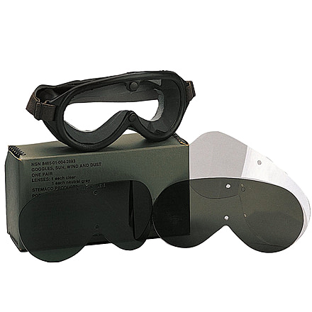Rothco G.I. Goggle Ballistic Lenses, Grey, 10348-450