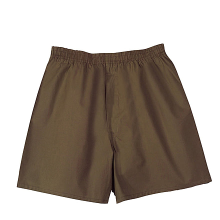 Rothco G.I. Type Brown Boxer Shorts, Small, 157-S