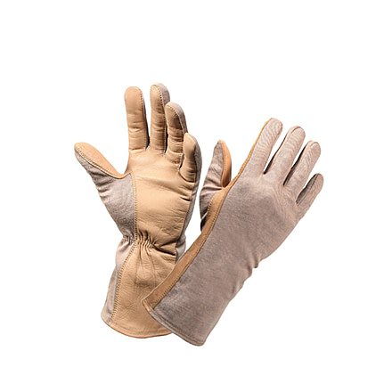 Rothco G.I. Type Flame & Heat Resistant Flight Gloves, Desert Sand, 7, 3474-DesertSand-7