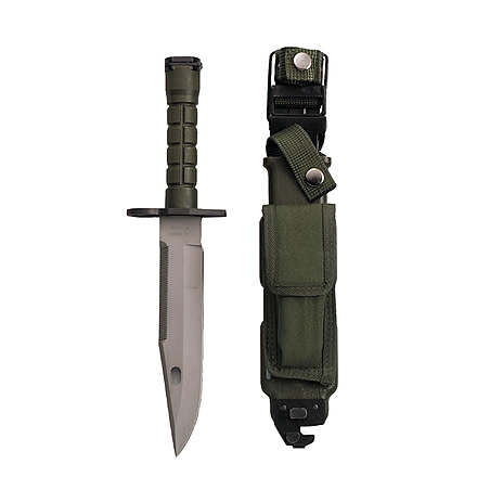 Rothco G.I. Type M-9 Bayonet W/ Sheath, Olive Drab, 2134-OliveDrab