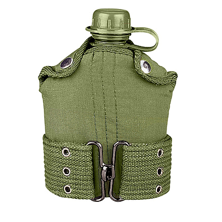 Rothco G.I. Type Plastic Canteen &amp; Pistol Belt Kit, 588
