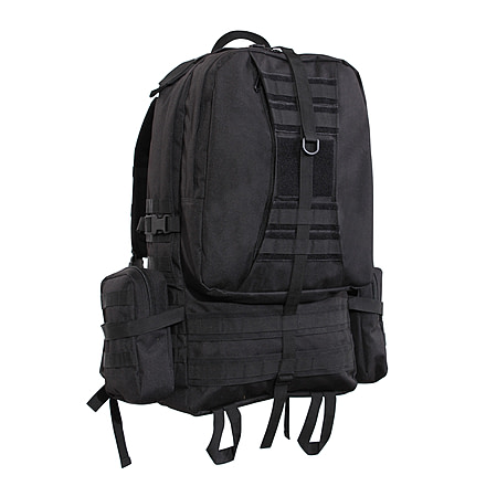 Rothco Global Assault Pack, Black, 23510-Black