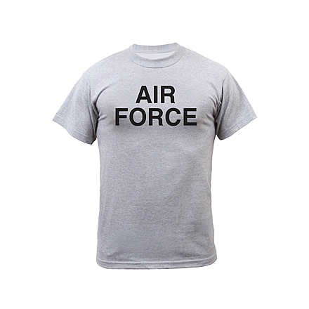 Rothco Grey Physical Training T-Shirt, M, 61020-AirForce-M