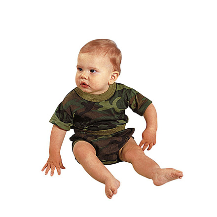 Rothco Camo T-Shirt - Infant, 2T, Woodland Camo, 6563-338