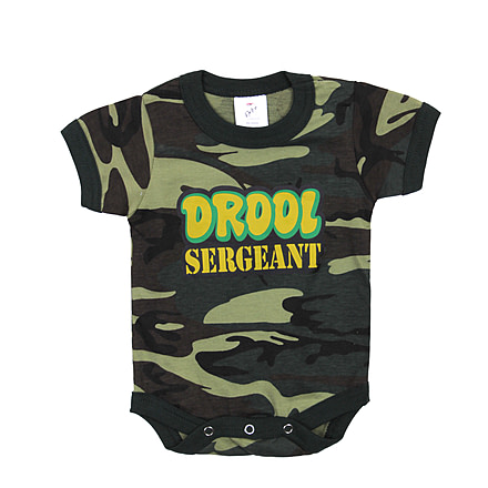 Rothco Infant Drool Sergeant One-Piece, 3-6 Months, 67060-3-6Months