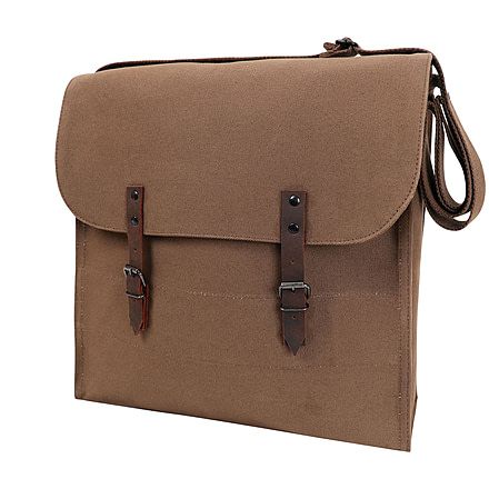 Rothco Jumbo Canvas Medic Bag, Brown, 8197