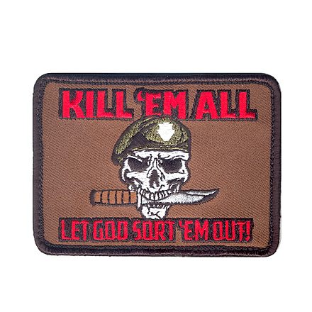 Rothco Kill Em All Let God Sort Em Out Morale Patch, 73197
