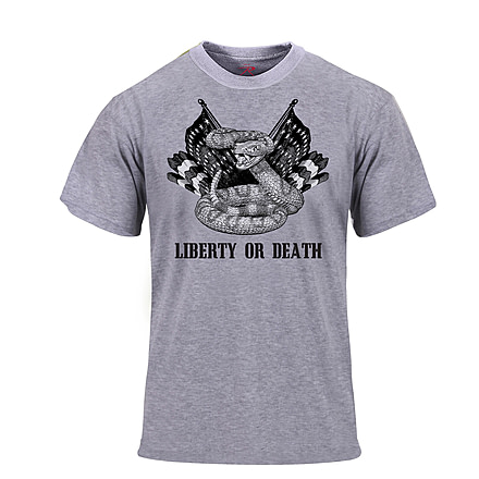 Rothco Liberty or Death T-Shirt, Small, 61530-S
