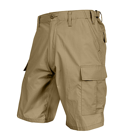 Rothco Lightweight Tactical BDU Shorts, Khaki, Small, 3791-Khaki-S
