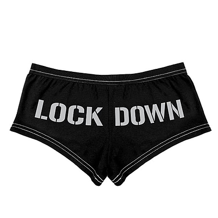 Rothco Lock Down Booty Shorts &amp; Tank Top, Extra Small, 3705-Bottom-XS