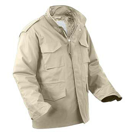 Rothco M-65 Field Jacket - Mens, Khaki, Small, 8254-Khaki-S