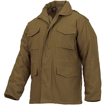 Rothco M-65 Field Jacket - Mens, Coyote Brown, Small, 3896-CoyoteBrown-S