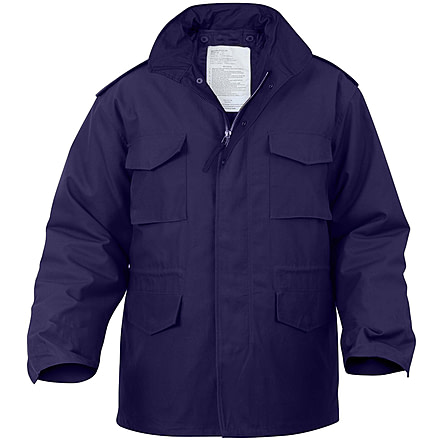 Rothco M-65 Field Jacket - Mens, Navy Blue, Small, 8527-NavyBlue-S