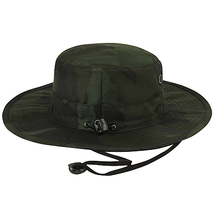 Rothco Midnight Camo Adjustable Boonie Hat, Camo, One Size, 613902034471