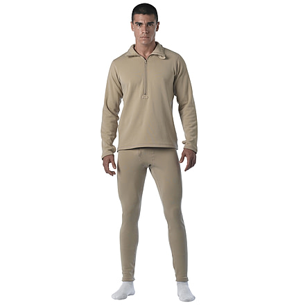 Rothco Military E.C.W.C.S. Generation III Mid-Weight Bottoms - Men's, Medium, Desert Sand, 69024-250