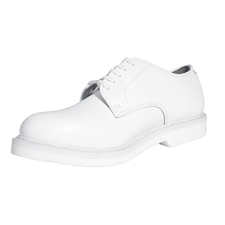 Rothco Military Uniform Oxford Leather Shoes - Mens, White, 5 US, Regular, 50850-White-5-Regular