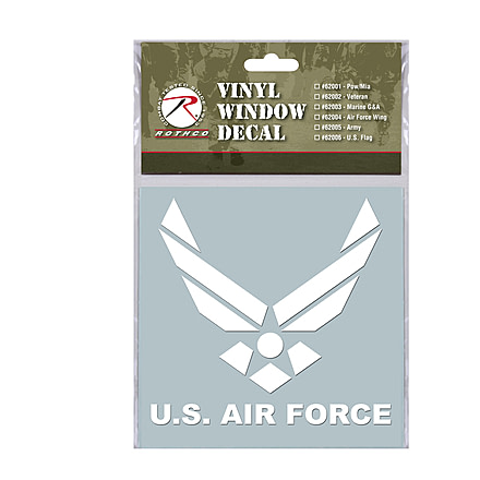 Rothco Military Vinyl Window Decal, 62004-AirCorpStar