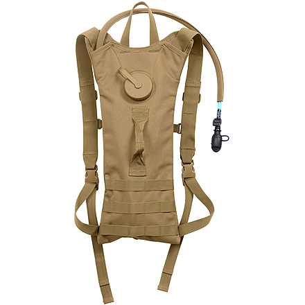 Rothco MOLLE 3 Liter Backstrap Hydration System, Coyote Brown, 2825-CoyoteBrown