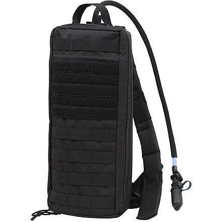 Rothco MOLLE Attachable Hydration Pack, w/ Bladder, Black, 2964