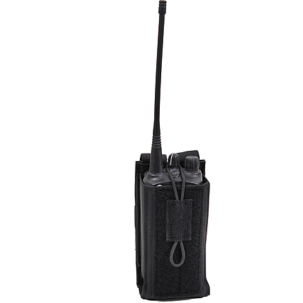 Rothco MOLLE Universal Radio Pouch, Black, 5229