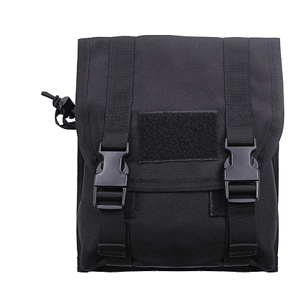 Rothco MOLLE Utility Pouch, Black, 5704-Black