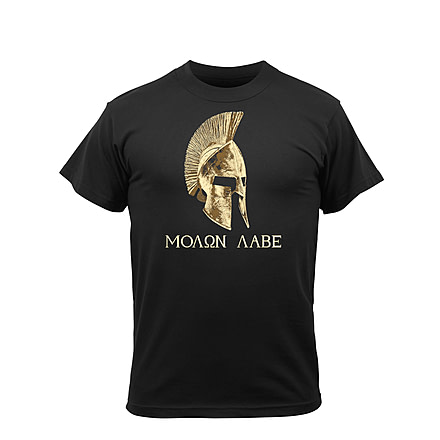Rothco Molon Labe T-Shirt, L, 61160-L