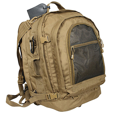 Rothco Move Out Tactical/Travel Backpack, Coyote Brown, 2297-CoyoteBrown