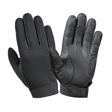 Rothco Multi-Purpose Neoprene Gloves, Black, L, 3455-Black-L