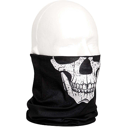 Rothco Multi-Use Neck Gaiter and Face Covering Tactical Wrap - Skull Print, 2408