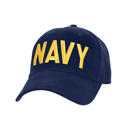 Rothco Navy Supreme Low Profile Insignia Cap, Navy Blue, 9290-NavyBlue