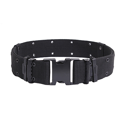 Rothco New Issue Marine Corps Style Quick Release Pistol Belts, Black, L, 9068-Black-L