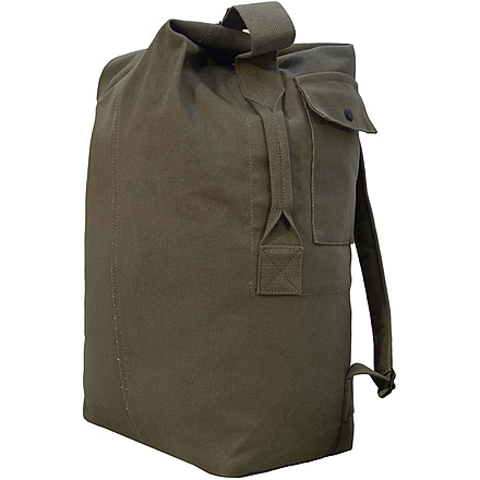 Rothco Nomad Canvas Duffle Backpack, Olive Drab, 24851-OliveDrab