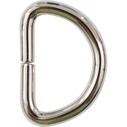 Rothco Non Welded 3/4 D Ring, 25 Pack, Stainless, 241