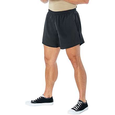 Rothco Physical Training PT Shorts - Mens, Black, Medium, 4630-Black-M