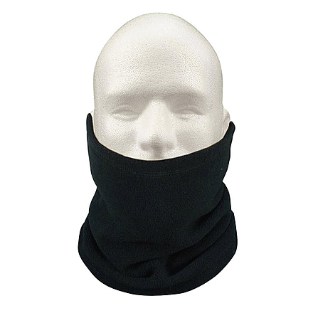 Rothco Polar Fleece Neck Warmer, Black, 5570-Black
