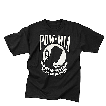 Rothco POW/MIA T-Shirt, 2XL, 6606-2XL
