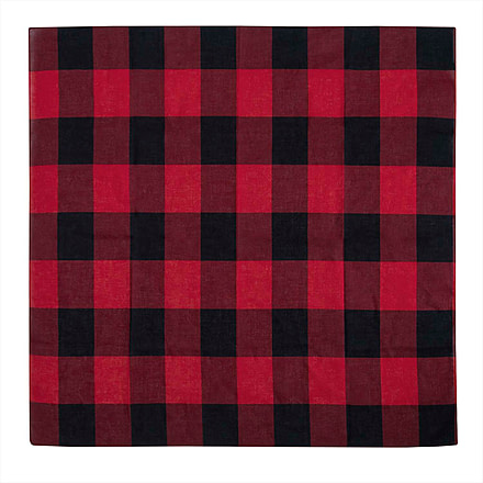 Rothco Red Plaid Bandana, 27in x 27in, 4350