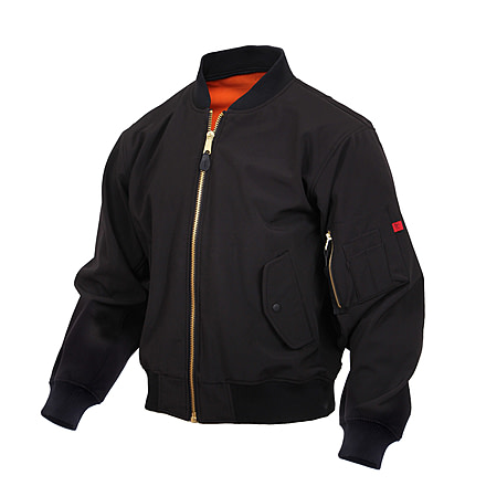 Rothco Soft Shell MA-1 Flight Jacket, Extra Small, 99750-XS